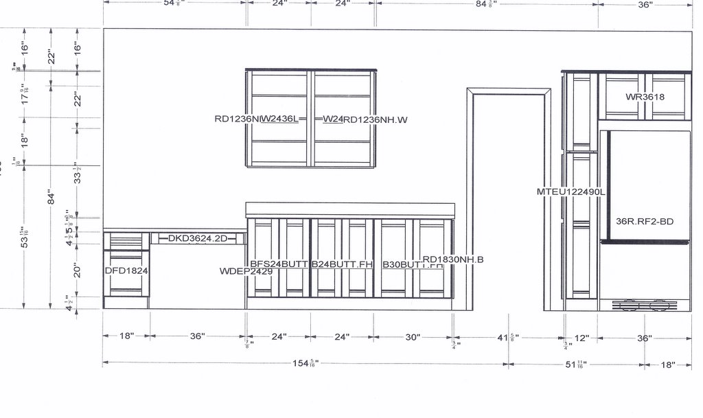 This Simulated House Bungalow Edition Cabinet Elevations